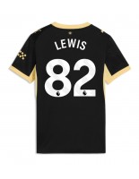 Manchester City Rico Lewis #82 Venkovní Dres pro Dámské 2026-27 Krátký Rukáv
